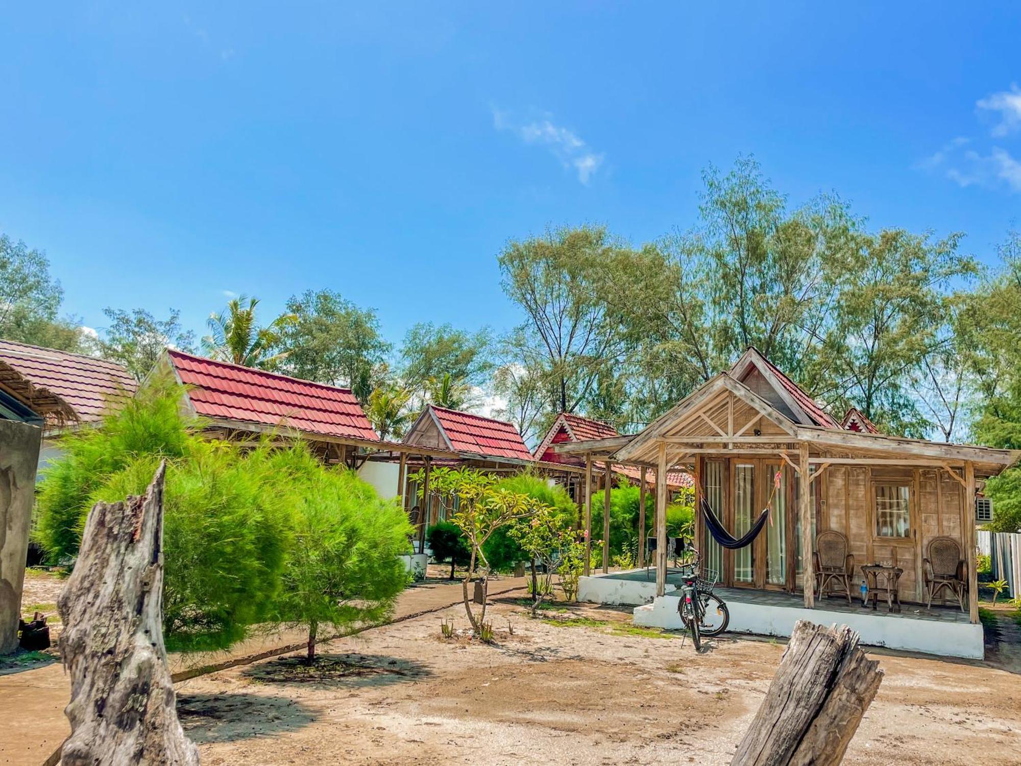 Mimpi Bungalow Ilhas Gili Exterior foto